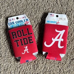 Wincraft Red Alabama 'Roll Tide' 2-Sided Can Coolers (Set of 2)